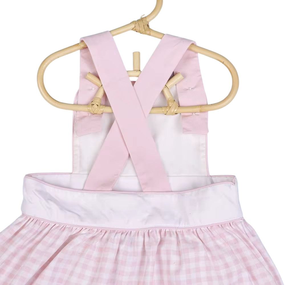 Sailboat embroidery baby dress