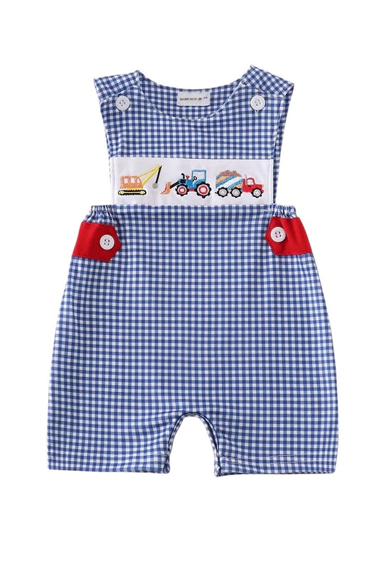 BLUE VEHICLE EMBROIDERY JONJON
