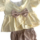 Girls  Handsmocked Lion bloomer set