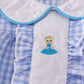 BLUE PRINCESS Gingham  BUBBLE
