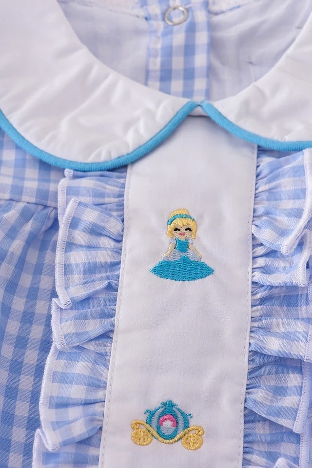 BLUE PRINCESS Gingham  BUBBLE