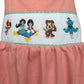 Handsmocked A whole New World -Bubble with ruffle back