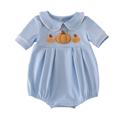 BLUE PUMPKIN FRENCH KNOT BUBBLE