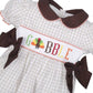 Handsmocked Gobble Turkey Dress