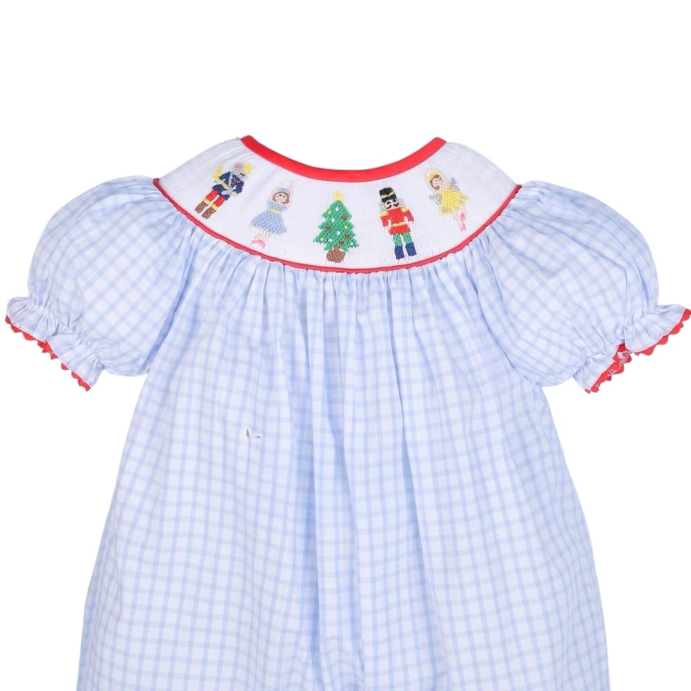 nutcracker smocked dress Hand Smocked Nutcracker Ballet Dress 6