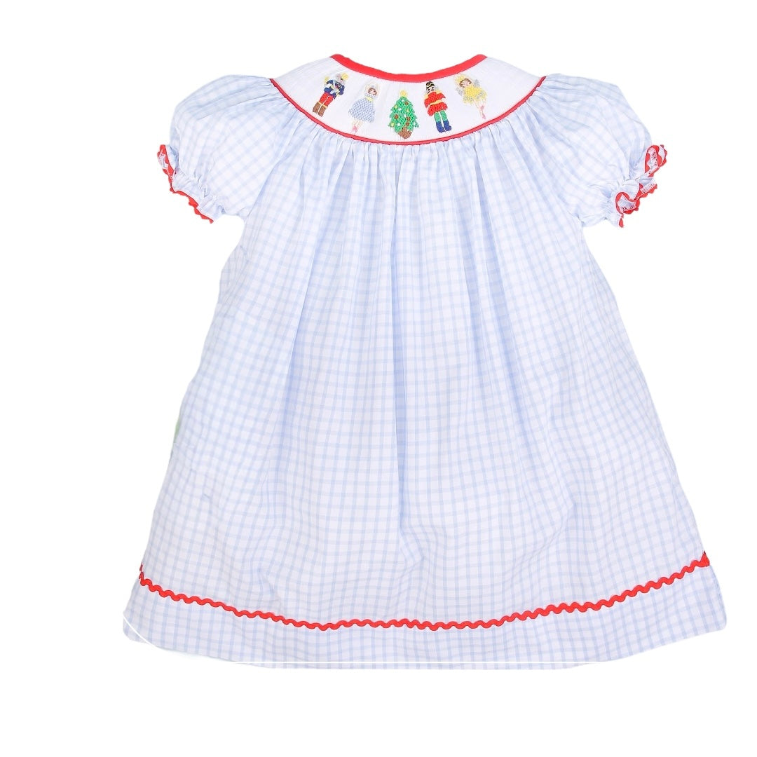 Hand Smocked Nutcracker Ballet Dress 6M