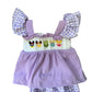 Handsmocked Mouse Princess bloomer set
