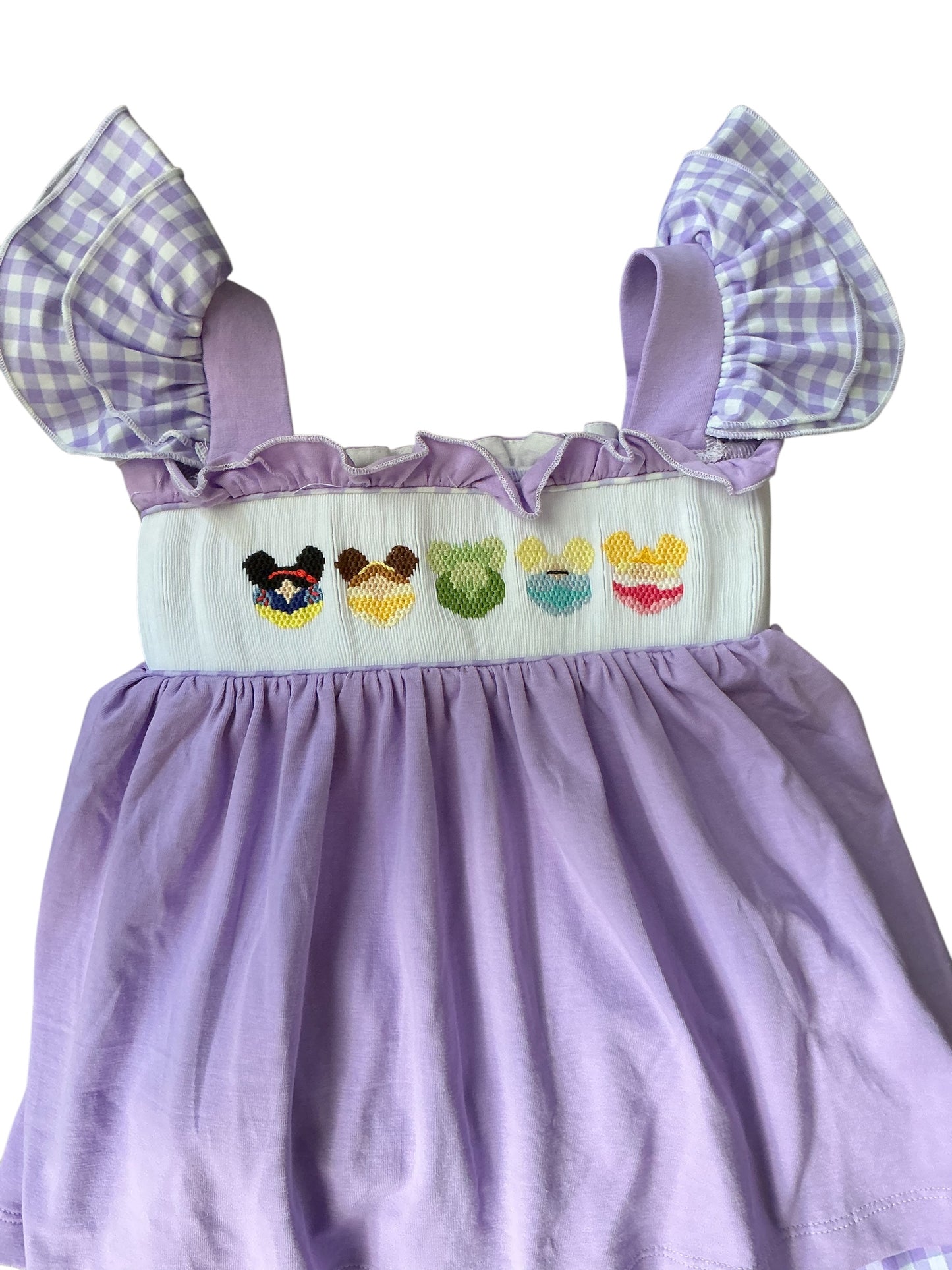 Handsmocked Mouse Princess Short Set