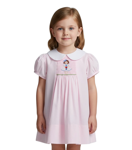Clara Nutcracker Smocked Dress