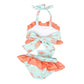 Ocean creature girl 2 piece swimwear -Handsmocked