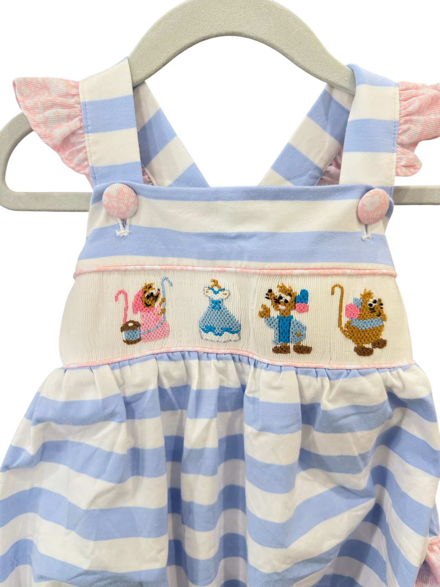 Handsmocked Bippity bubble