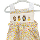 Handsmocked Beast and Friends Sundress