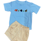 Fish Friends-French Knot Short set