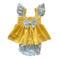 Pooh and Friends Handsmocked Bloomer Set