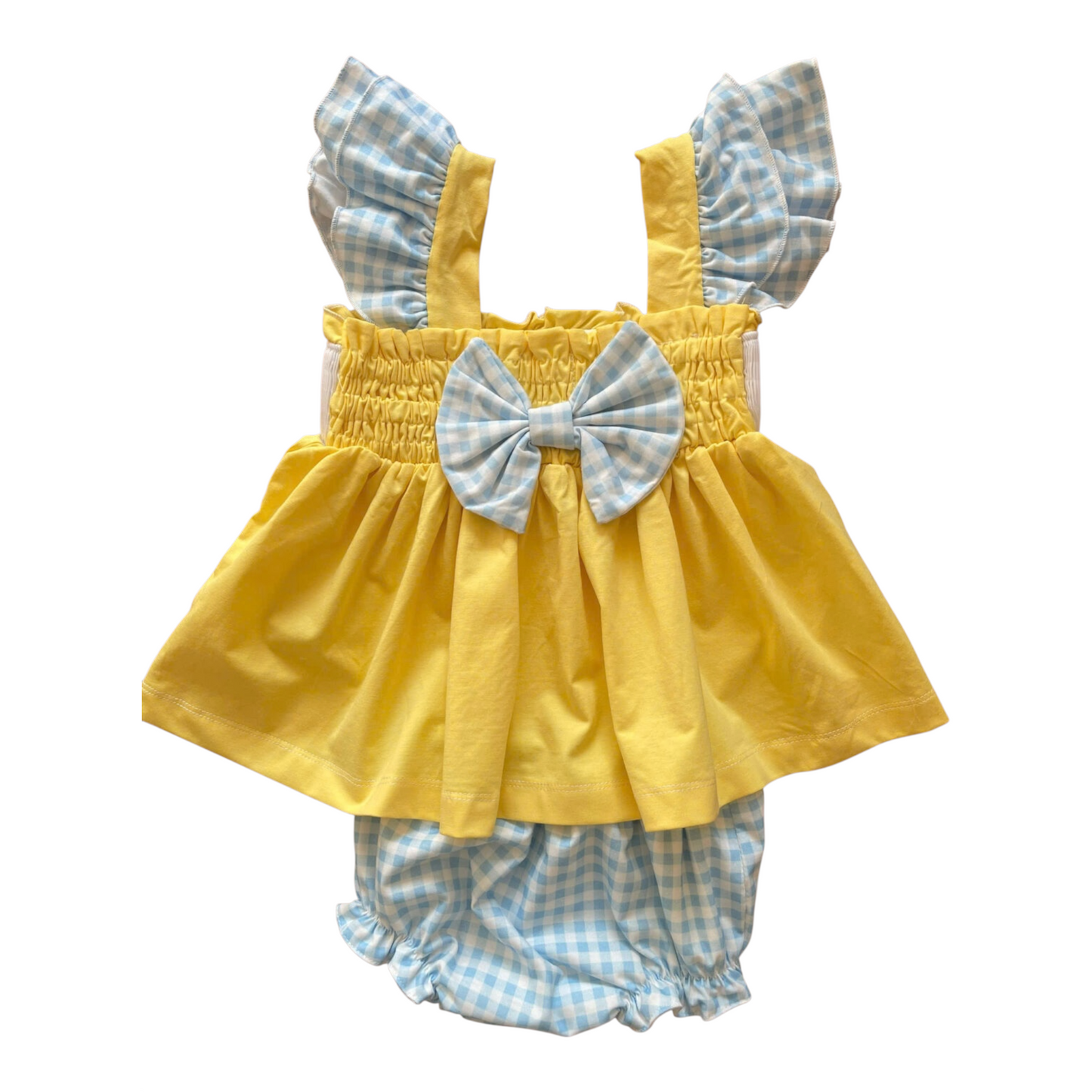 Pooh and Friends Handsmocked Bloomer Set