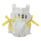 Beauty and the Beast smocked girl bubble