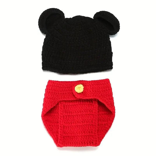 Mr. Mouse Newborn Photo Prop Set