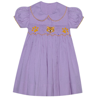 purple and gold lsu dresses LSU Kids Collegiate Outfits