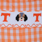 Orange/White Smocked Shortall-Tennessee