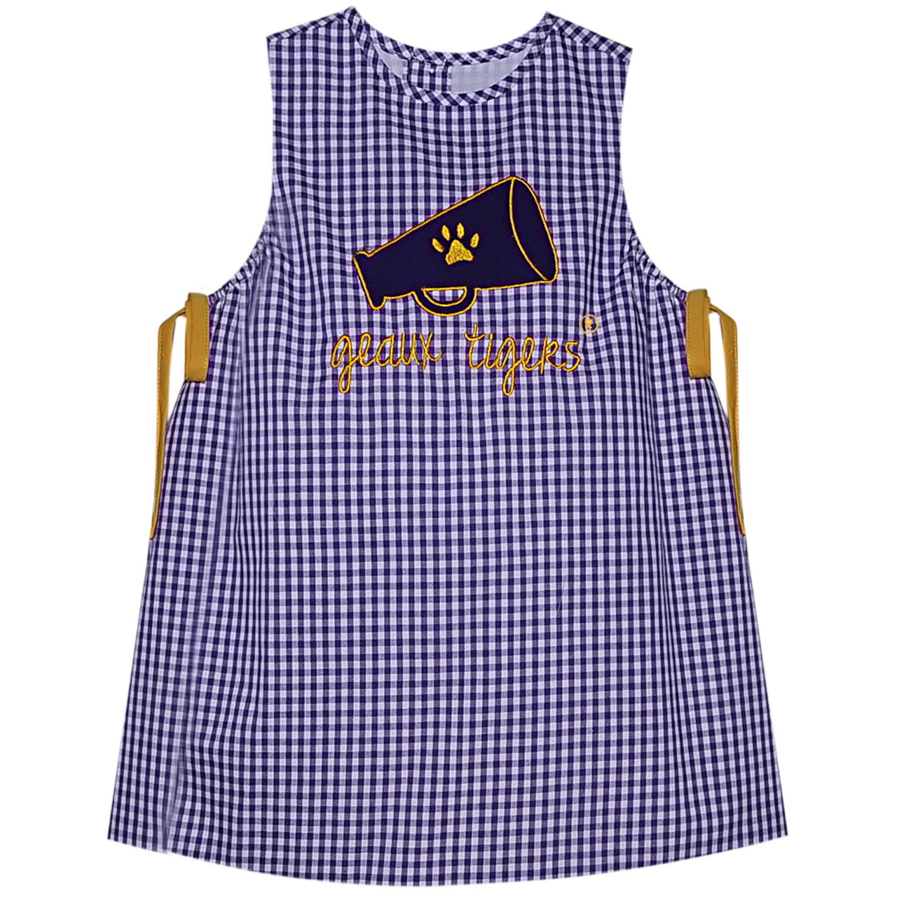 LSU Megaphone Cheer Gameday Dress