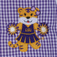 LSU Tiger Cheer Applique Bloomer Set