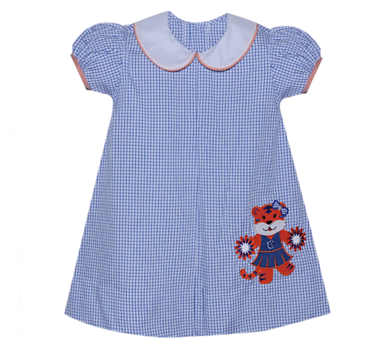 Auburn  Tiger Cheer Gameday Applique Dress