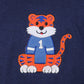 Navy/Orange T-Shirt with Applique- Auburn