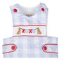 SMOCKED BOYS XOXO DOG