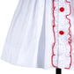 Handsmocked Christmas Dress in White