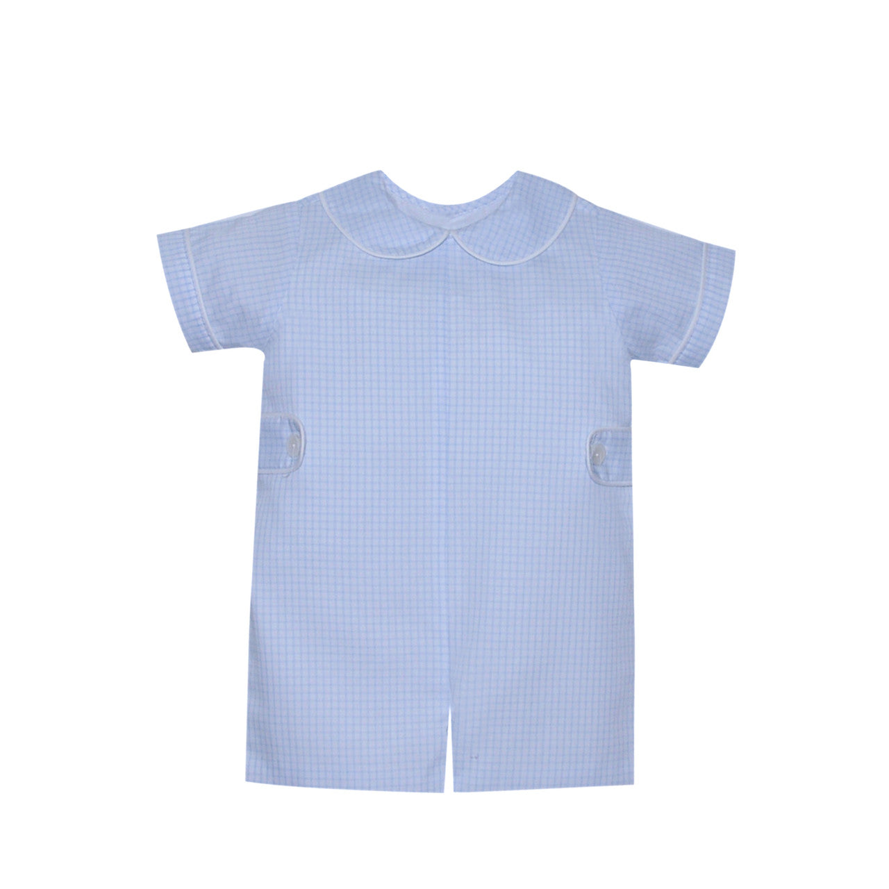 William Romper-Blue Square