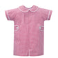 William Romper-Red Gingham
