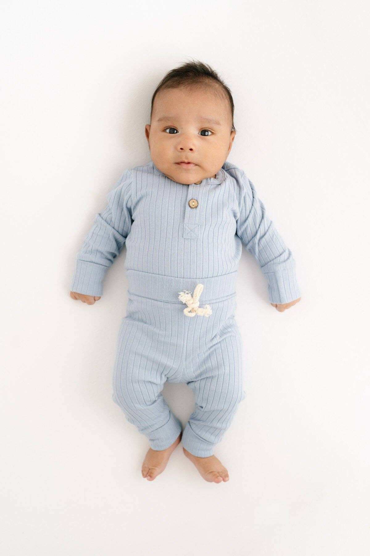 Fog Ribbed Bodysuit Set