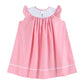 Pink Birthday Girl Smocked