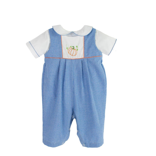 Pumpkin Embroidered Longall