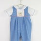 Pumpkin Embroidered Longall