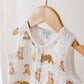Louisiana Tigers Organic Muslin Shortalls_tigers
