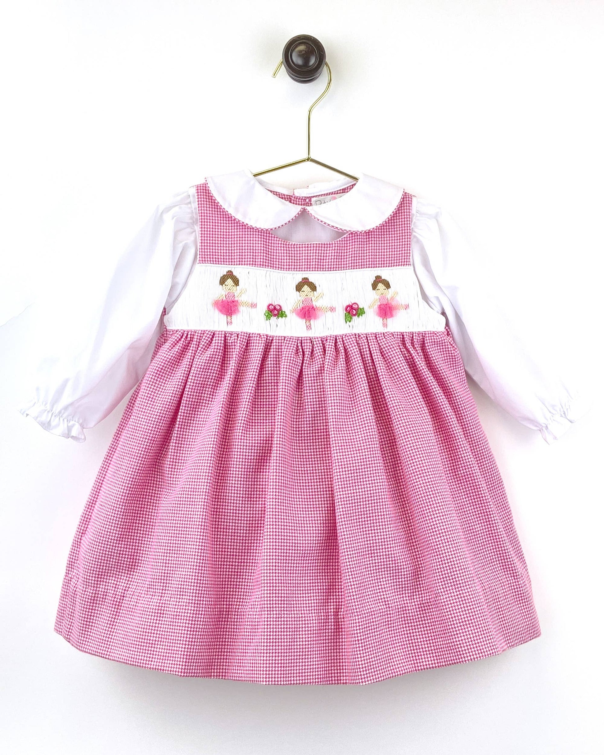 Ballerina Picture Smocked Dress