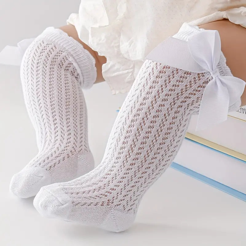 Bow Knee Socks
