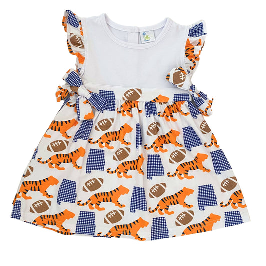 Tiger Football Dress-Auburn
