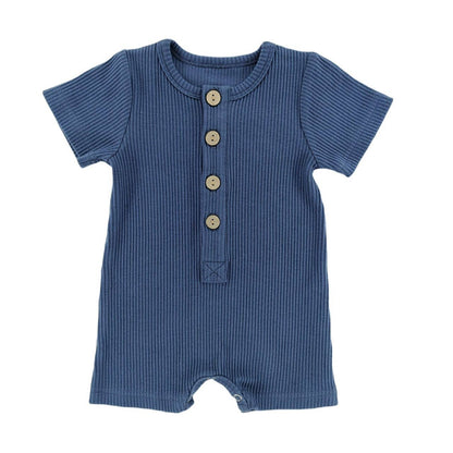 Twilight Short Ribbed Romper