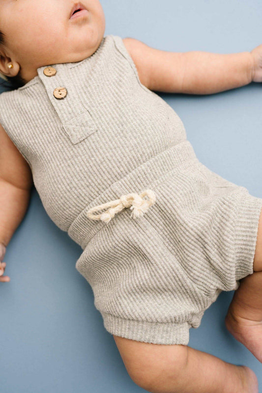 Pebble Ribbed Tank Set