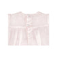Pink Fully Smocked Dress with Lace button
