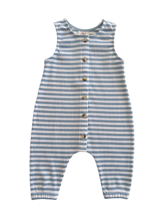 Dusty Blue Stripe 
