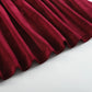 Red Velour Christmas Tree Smocked Dress