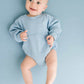 River Waffle Sweatshirt Romper6
