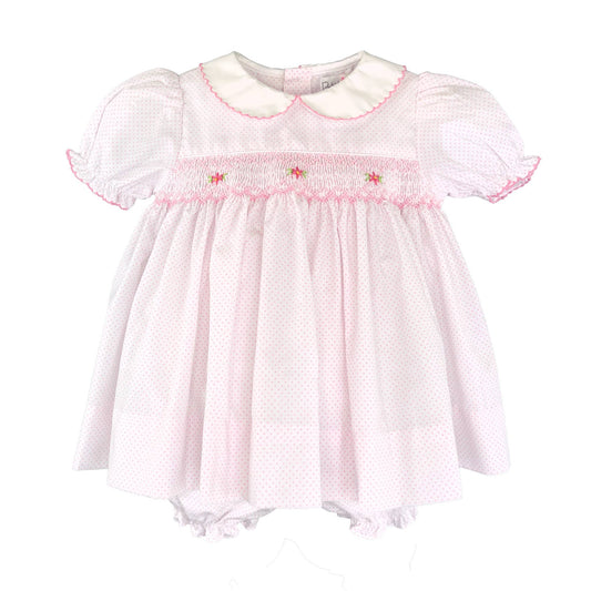 Dress with Corded Smocking