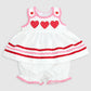 Be Mine Heart Applique Dress & Bloomer Set