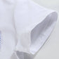 White Shark Smocked Tee and Navy Stripe Shorts Set Media 1 of 6