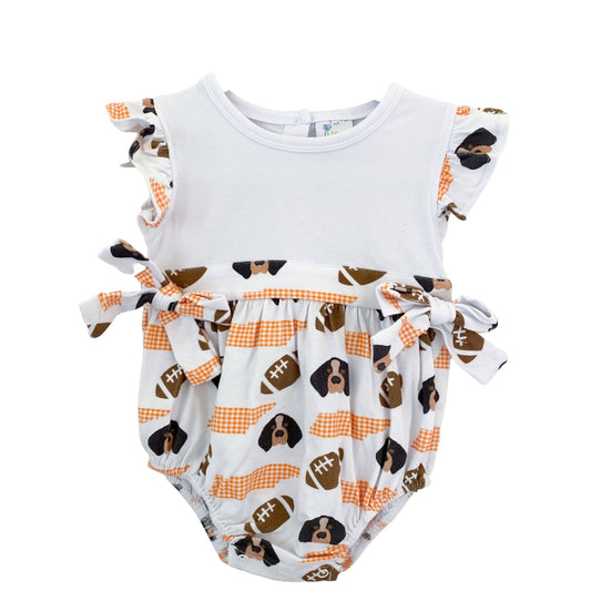 Orange Smokey Dog Football Bubble-Tennessee